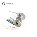 JKTLFB030 high pressure a216 wcb 2pc stainless steel instrument ball valve